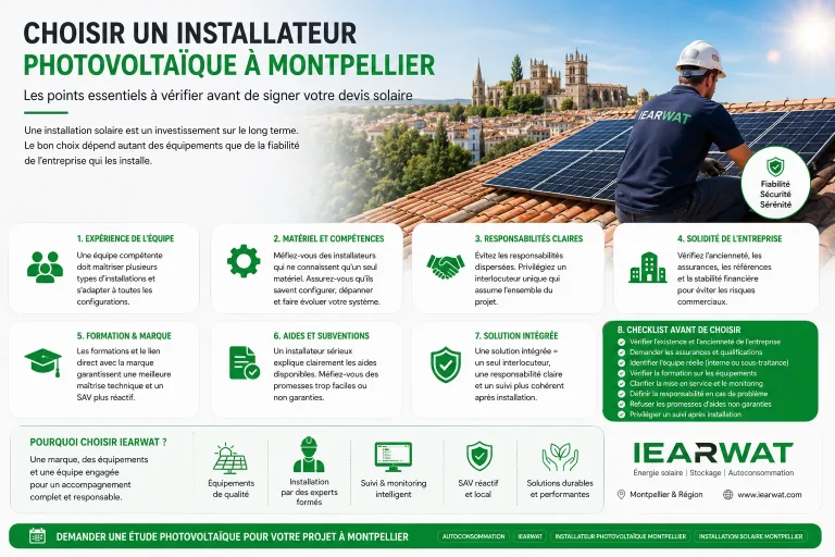 Comment choisir un installateur photovoltaïque à Montpellier ?